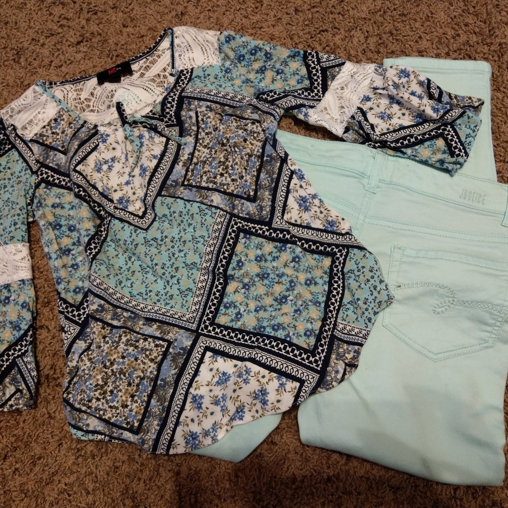 IZ Bye and Justice outfit Size 10